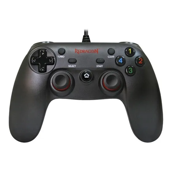 Controle joystick Redragon Saturn G807 preto