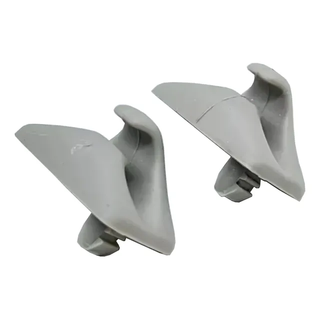 Par Soporte Visera Golf Jetta A3 Pointer Gris Volkswagen Vw 