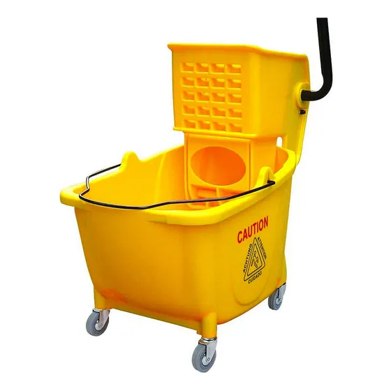 Carrito Exprimidor De Mopa Industrial 32 Litros