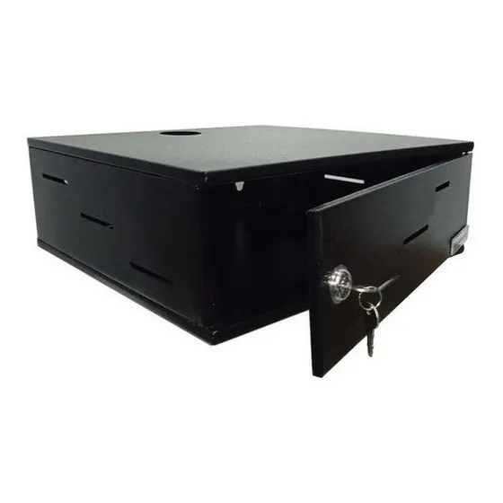 Rack Para Dvr Tipo Gabinete (14,5x40x40)cm En Negro Metalnet