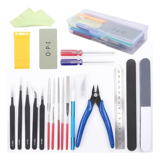 Set De 21 Piezas De Herramientas Básicas Para Modelar
