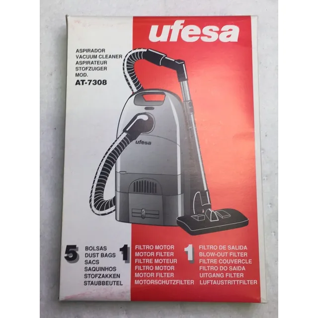 Bolsas Papel Aspiradora Ufesa At-7308 Fa-7314