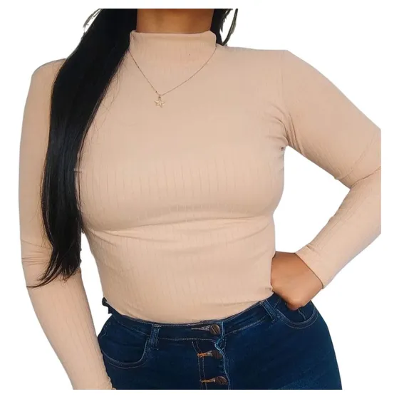 Blusas, Suéter De Dama Manga Larga 