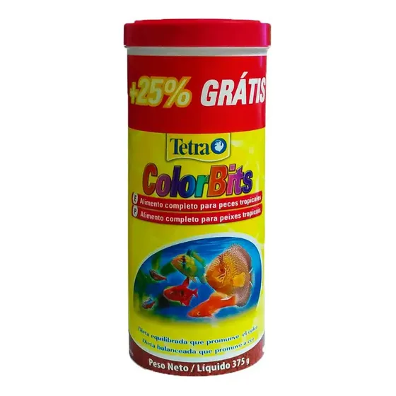 Ração Tetra Colorbits Granules 375g Acara Disco Bandeira