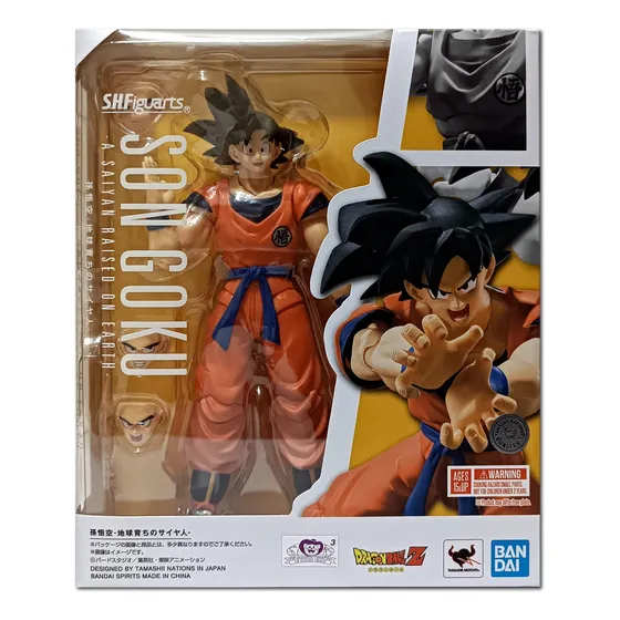 Goku A Saiyan Raised On Earth Restock S.h. Figuarts
