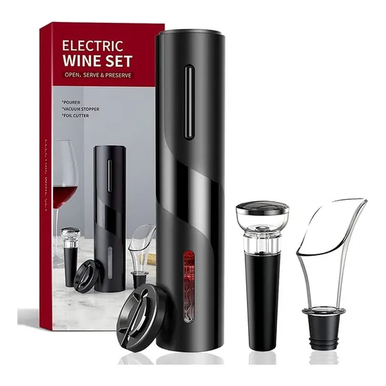 Sacacorchos Abrebotellas Electrico (baterias Incluidas)