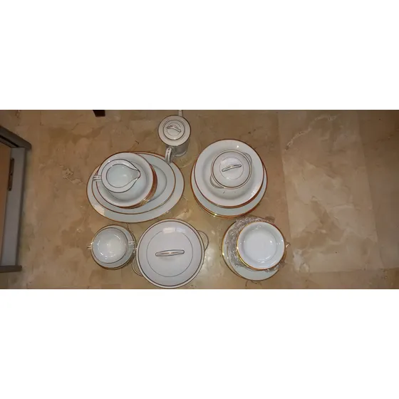  Vajilla De 55 Piezas De Porcelana. Oferta