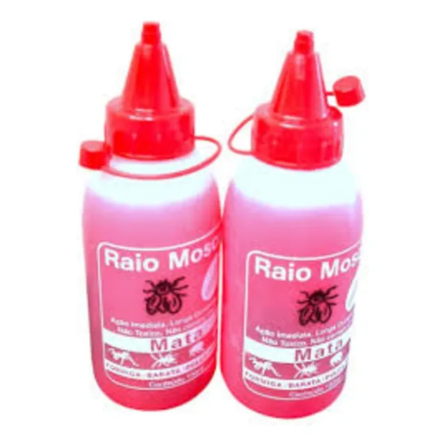 02 Unidades Raio Mosca/ Formiga/ Barata/ Piolho Original