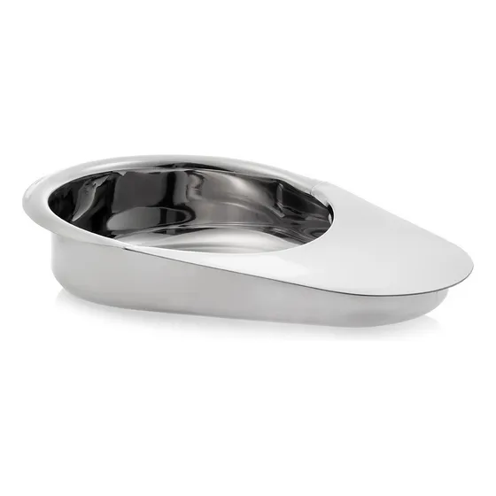 Comadre Aço Inox 40x28cm 3,5l Coletor Urina E Fezes Fami