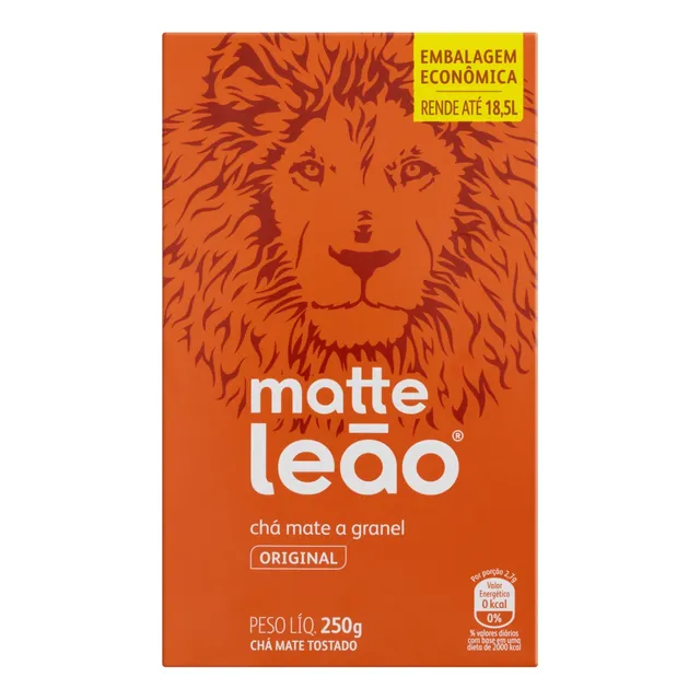 Chá Matte Leão mate original em ervas Erva Mate 250 g