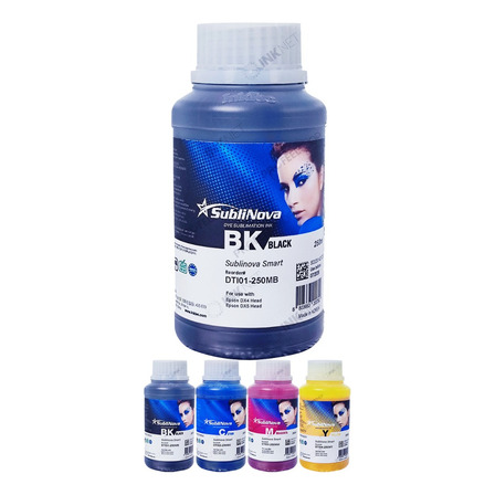 Tinta 250ml Sublimática Inktec Sublinova Smart Dti Dx4 Dx5 Tinta 250ml Sublimática Inktec Sublinova Smart Dti Dx4 Dx5