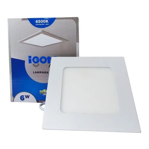 Lampara Led Igoto Empotrada 6w Luz Blanca Multivoltaje