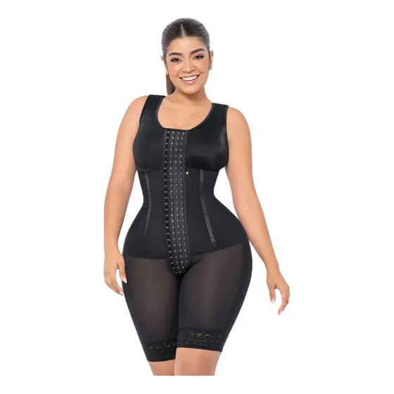 Faja Maria E Reloj De Arena Con Brasier 4 Barillas 4 Broches