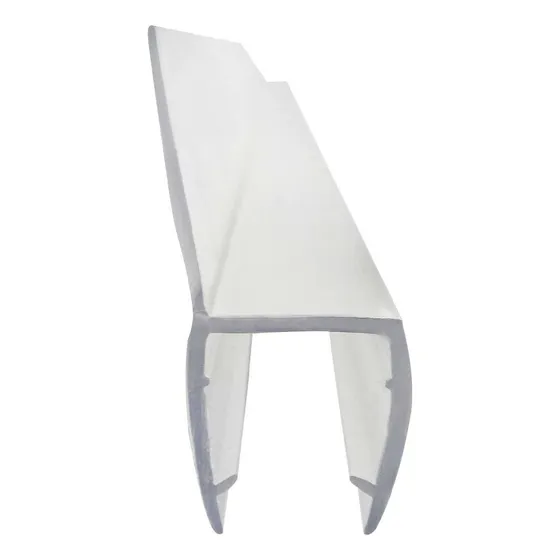 Burlete Shower Door 10mm Aleta Lateral Flex Trans 2,2mts Dvp