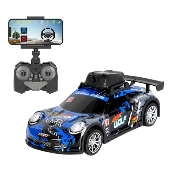 Auto Carreras Control Remoto Camara Video 360° Hd Wifi
