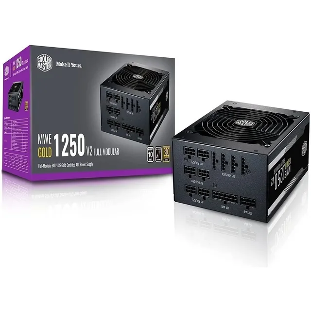 Fuente de poder para PC Cooler Master Technology MPE-C501-AFCAG-WO 1.25kW negra