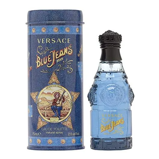 Blue Jeans De Gianni Versace Edt En Aerosol, 73 Ml, Para Hom