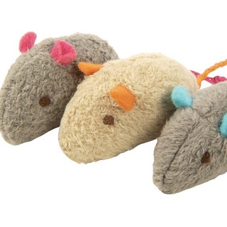 Juguete Para Gato Ratones Rellenos De Catnip Smartykat 3 Pz Juguete Para Gato Ratones Rellenos De Catnip Smartykat 3 Pz