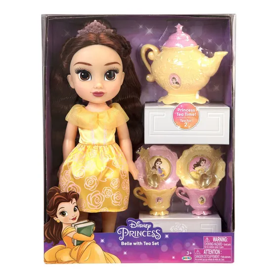 Muñeca Bella Juego De Té Disney