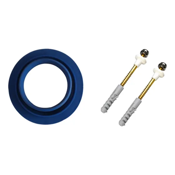 Aro Conexión Inodoro Al Piso Ferrum + Tornillos Para Inodoro