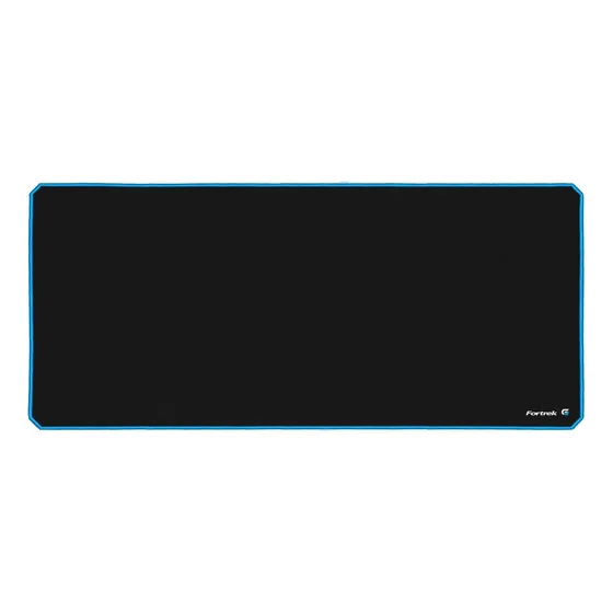 Mouse Pad Gamer Fortrek Speed Mpg104 - Preto/azul Cor Azul Desenho impresso Liso