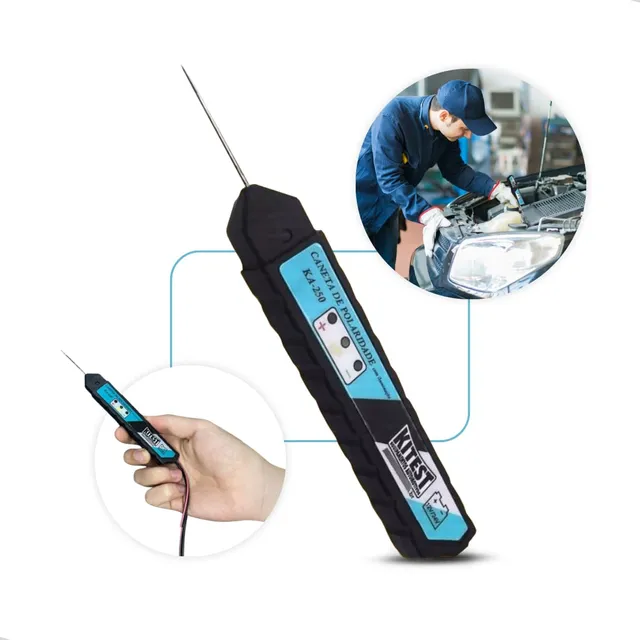 Caneta De Polaridade E Teste Com Automotiva Kitest Flex Led