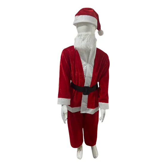 Disfraz Viejito Pascuero O Santa Claus Niño