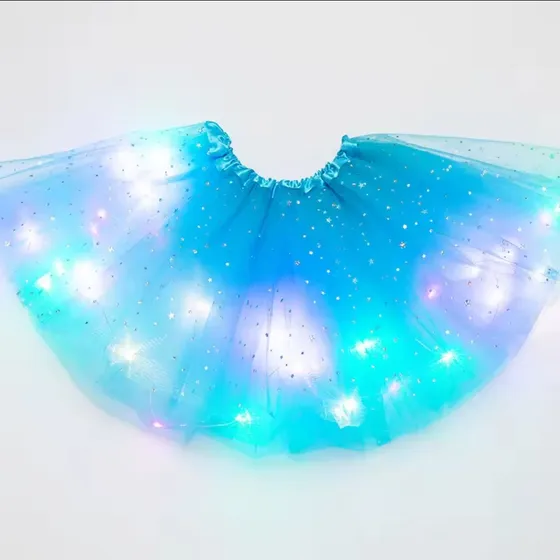 Falda Tutu Para Niñas Con Luces