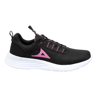Tenis Deportivo Dama Color Negro Fiusha Pirma Estilo 0248 Tenis Deportivo Dama Color Negro Fiusha Pirma Estilo 0248