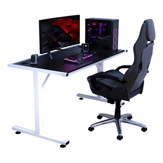 Mesa Escritorio Gamer Cts Ice Computadora Pc Oficina Acero Mesa Escritorio Gamer Cts Ice Computadora Pc Oficina Acero