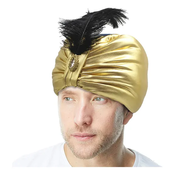 Acessórios De Chapéu Gorro Aladino Turbante Vintage Sultan A