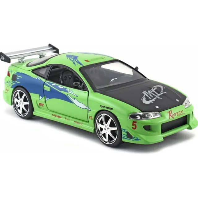 Mitsubishi Eclipse Rapidos Y Furios Escala 1/24 Metal Maisto