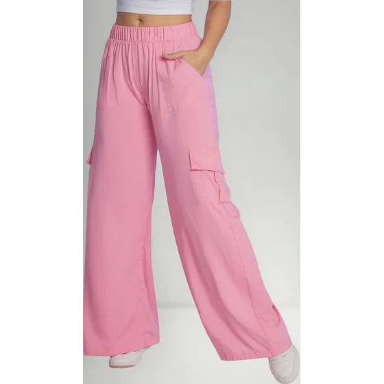 Pantalón Mujer Rosa Atypical 4337