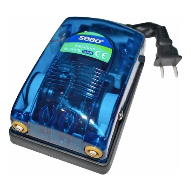 Bomba De Aire Para Pecera Acuario Marca Sobo Sb-548a Env