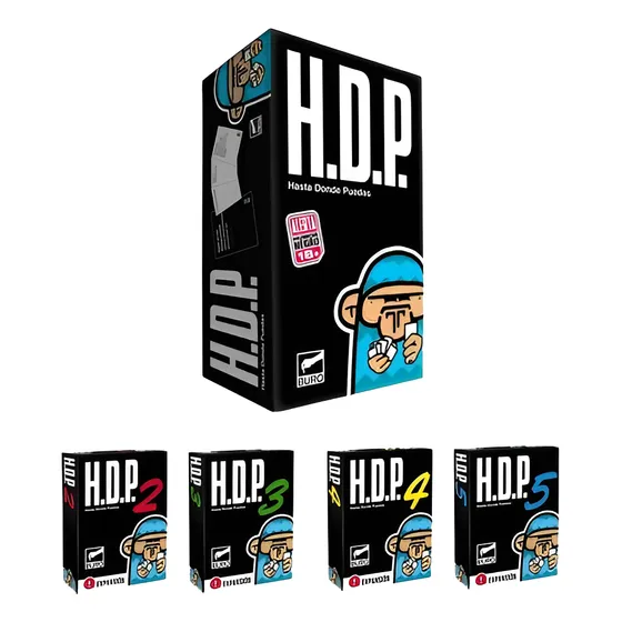 Combo Juego De Mesa Hdp + Expansiones 2 3 4 5 De Bureau M4e 