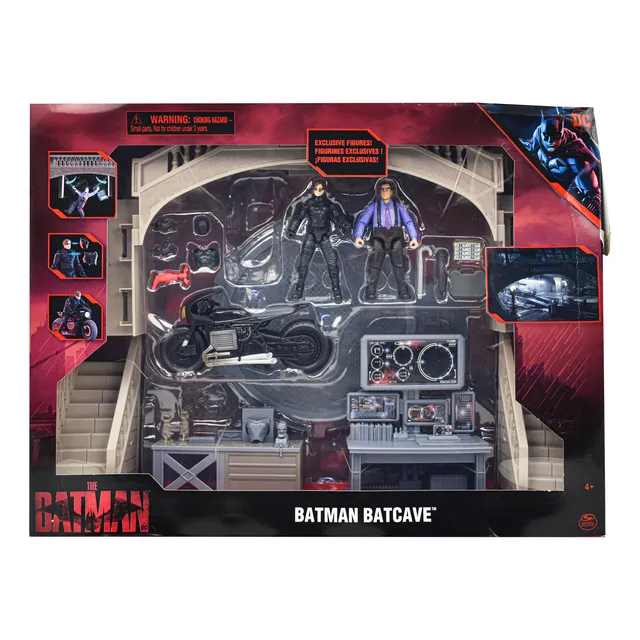 The Batman Baticueva Con Accesorios Dc Spin Master Cd