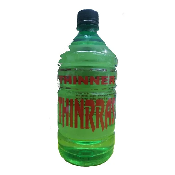 Thinner 1 Litro Diluyente Esmalte Barnices Limpieza