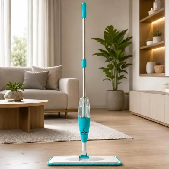Mop Spray Com Reservatório Esfregão Vassoura Mágica Refil Wow World Of Wonders