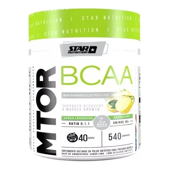 Aminoacidos Bcaa Mtor 540grs Star Nutrition