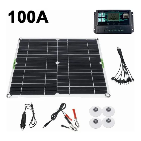 Controlador De Soporte De Panel Solar 200w 100a