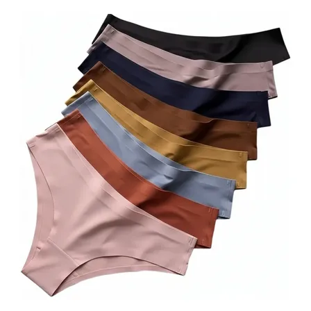 Kit 10 Calcinha Sem Costura Lingerie Feminina Não Marca