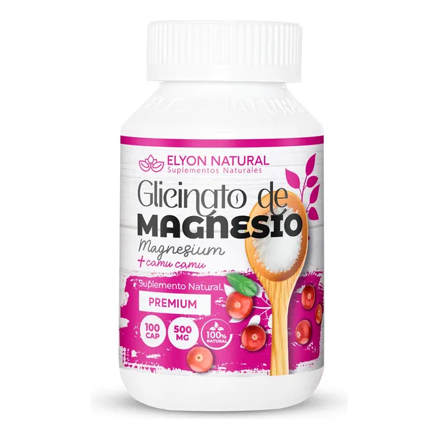 Cápsulas De Glicinato De Magnesio