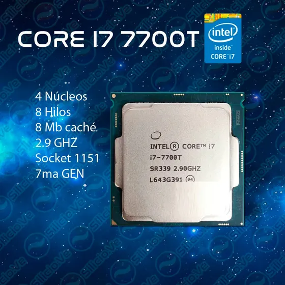 Procesador I7 7700t 7ma Generación Socket 1151