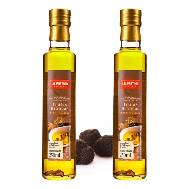 2 Unidades Azeite De Oliva Extravirgem C/ Trufa Branca 250ml