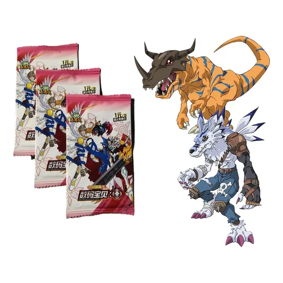 Pack 12 Sobres Digimon Cards V1