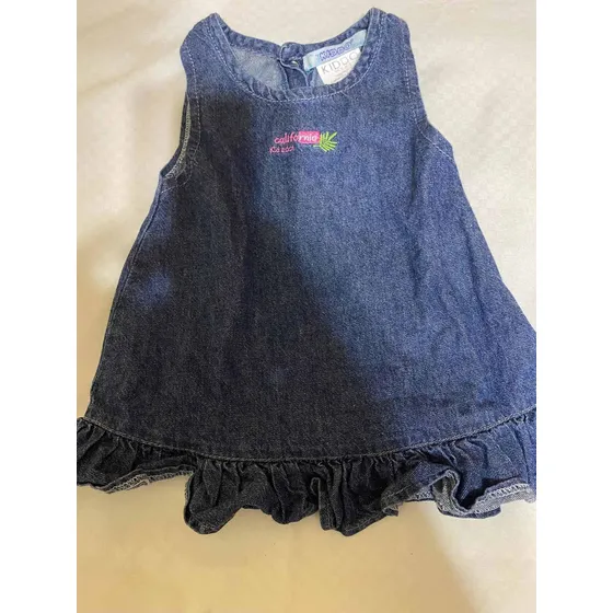 Vestido De Niña Kid Cool, Usado. Talla 6 Meses.