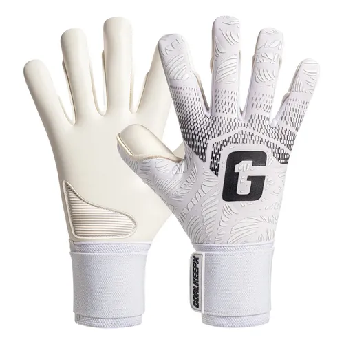 Luva De Goleiro Poker Champion 7 Profissional Supergrip Cor Branco