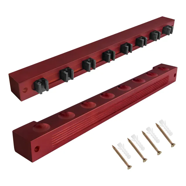 Kmise Soporte Pared Madera Pino Rojo 8 Taco Para Palo Mesa