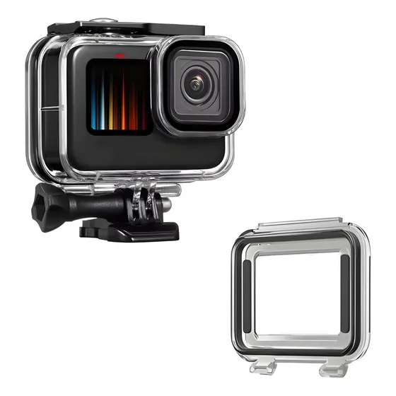 Caixa De Proteção Case Estanque Para Gopro Hero 12/13 Black