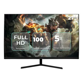 Monitor Gamer 27'' Fhd Led Redutor Luz Azul 5ms 100hz Hdmi Monitor Gamer 27'' Fhd Led Redutor Luz Azul 5ms 100hz Hdmi
